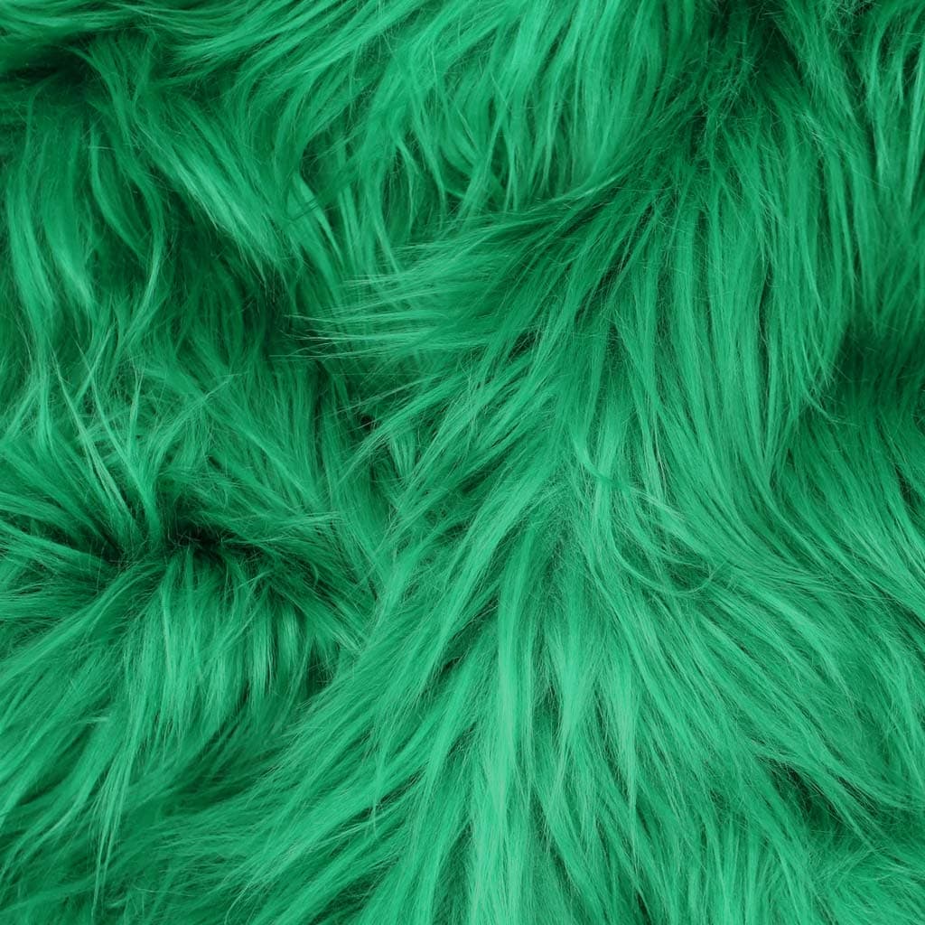 Jolly green faux fur fabric, ultra soft fluffy material, acrylic-free – FANTASTIC Furs ✶ Fuzzy Fur