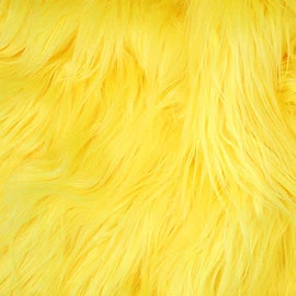 Yellow fur material, ultra soft fuzzy fabric, acrylic-free – FANTASTIC Furs ✶ Fuzzy Fur