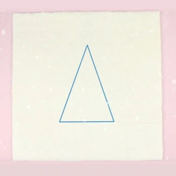 Christmas decor DIY: how to make ruffled Christmas tree pillow