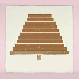 Christmas decor DIY: how to make ruffled Christmas tree pillow