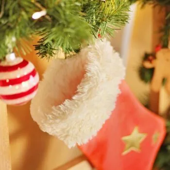 Christmas sock pattern free with video tutorial