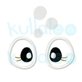 Fawn / deer face embroidery pattern for stuffed animal sewing pattern "MOMO"