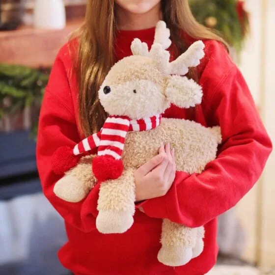 Deer sewing pattern pdf with safety nose and safety eyes