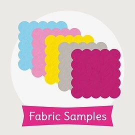 Fabric samples for minky, moch, shaggy and faux fur fabrics