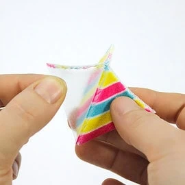 How to cut minky fabric with the help of book cover film