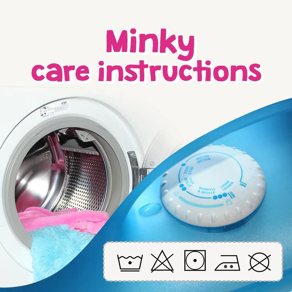 Minky care instructions: how to wash, dry and iron minky and fur fabrics