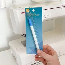 Tips for working with Minky: Use a washable fabric marker with a thick tip