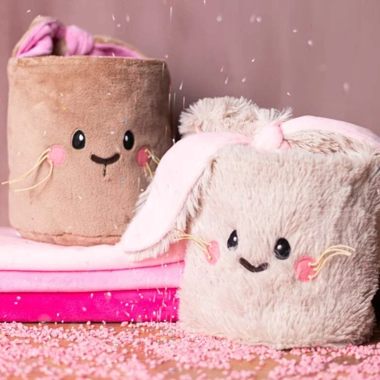 Free Easter basket sewing pattern bunny