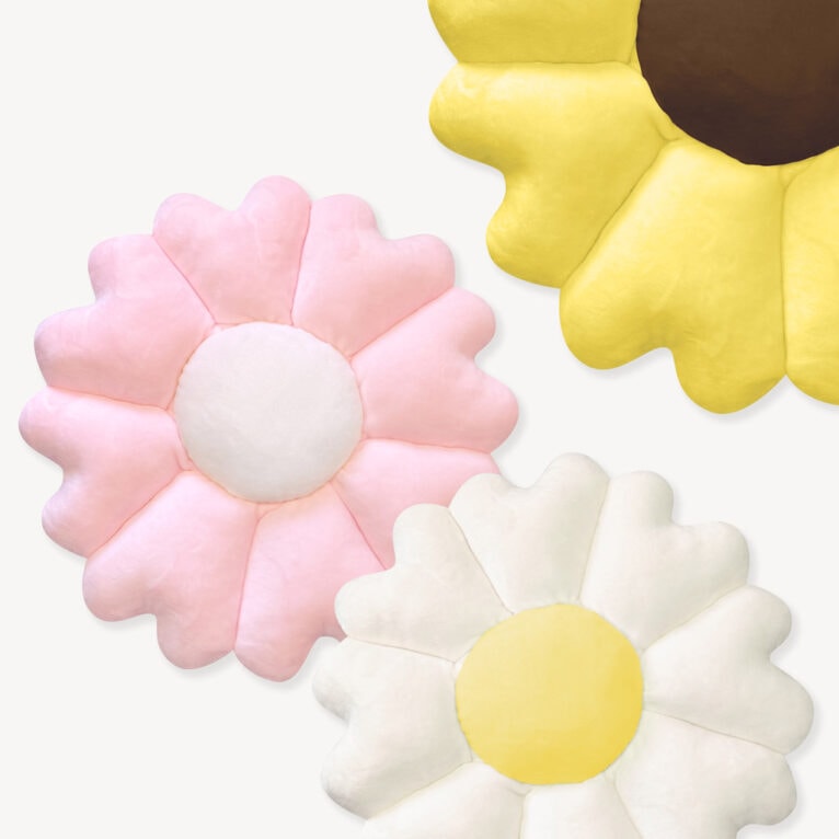 Flower pillow pattern