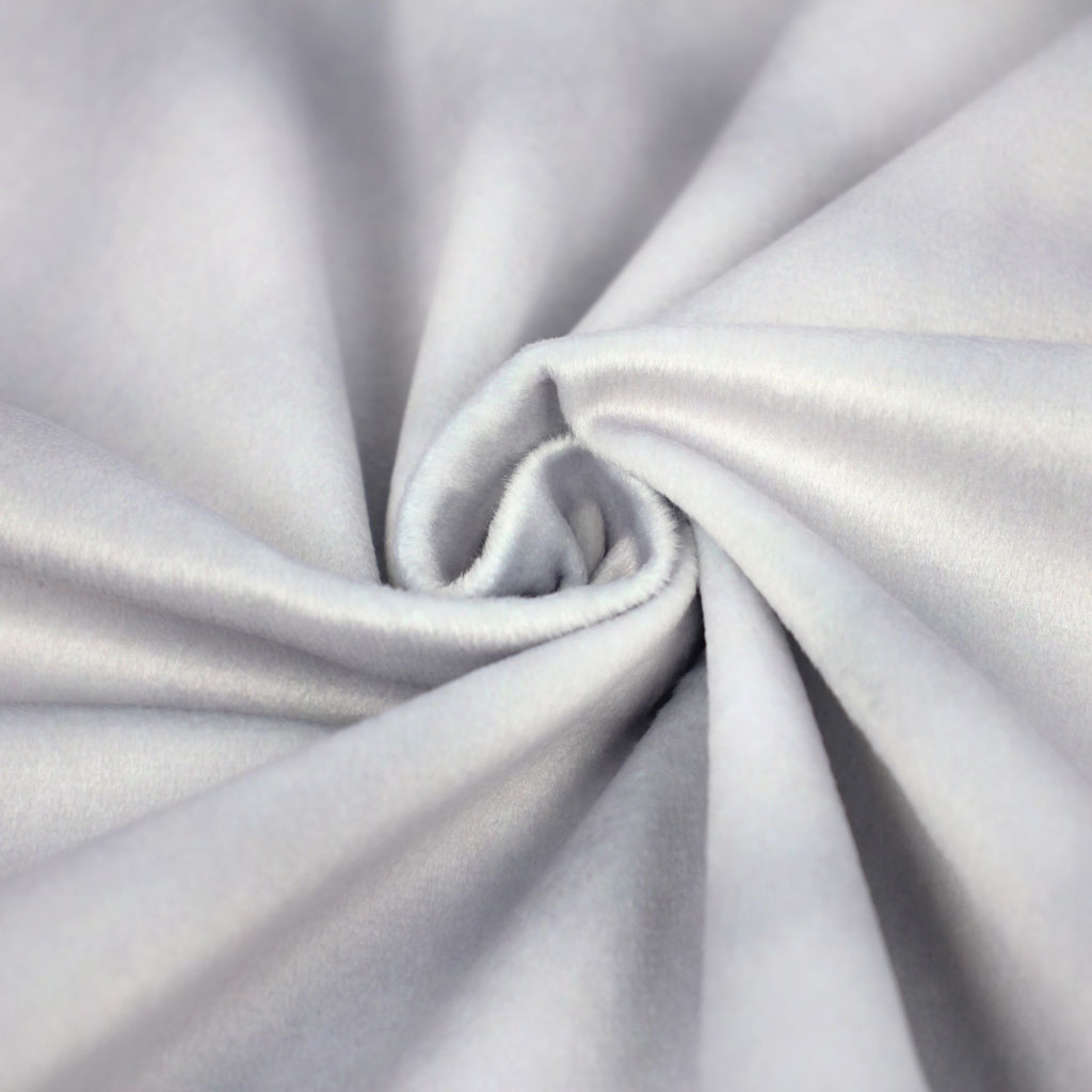 Dapple Grey stick pony fabric panel for making a Hobby Horse - SuperSoft SHORTY minky