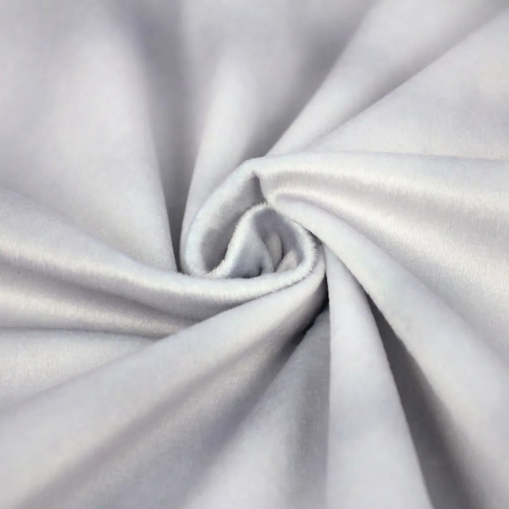 Dapple Grey stick pony fabric panel for making a Hobby Horse - SuperSoft SHORTY minky