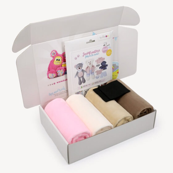 Teddy bear making kit for up to 3 super cuddly bears ⋆ kullaloo CA Inc.