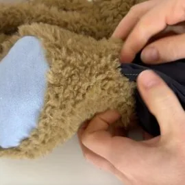 How to make a birth weight bear using glass beads
