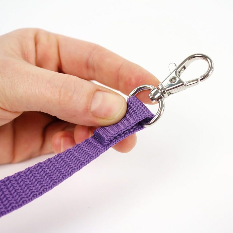Hobby Horse reins DIY tutorial with bag webbing: Step 1