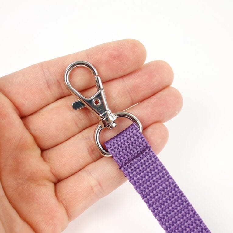 Hobby Horse reins DIY tutorial with bag webbing: Step 2
