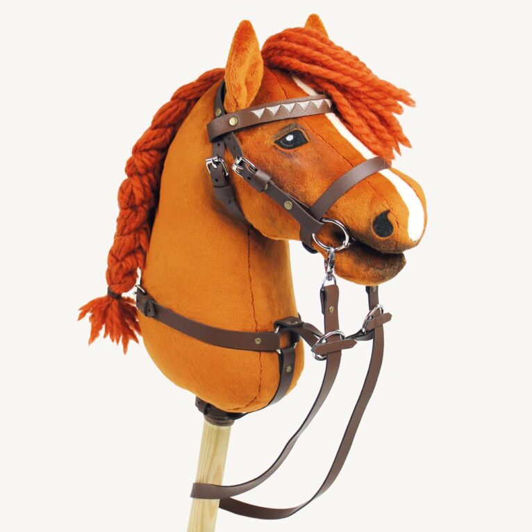 Hobby Horse martingale DIY tutorial
