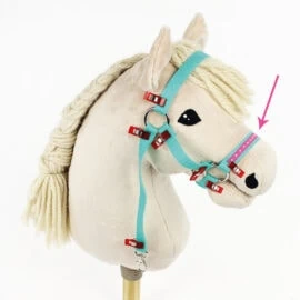 Hobby Horse Halter DIY tutorial: step 10