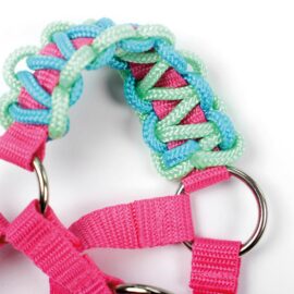 How to braid the noseband strap of a Hobby Horse head collar: step 12