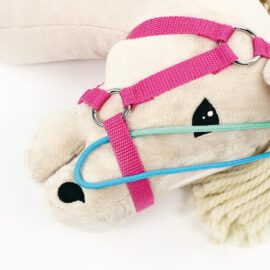 How to braid the noseband strap of a Hobby Horse head collar: step 4