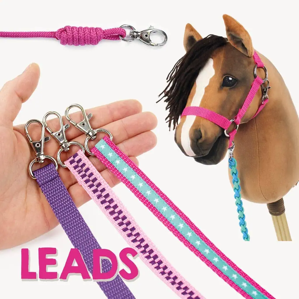 Hobby Horse leads: 5 creative and non-expensive lead rope DIY ideas