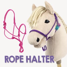 How to tie a halter with rope for a hobby horse or stick pony (DIY tutorial incl. video)