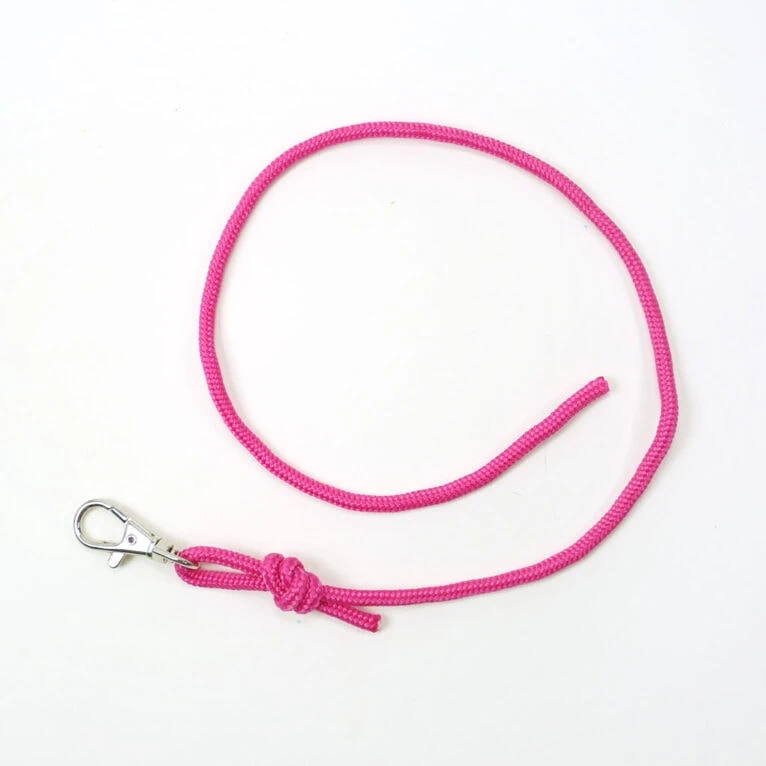 Hobby horse lead rope: simple lead from rope or paracord