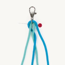 How to make a round braided lead rope: step 5