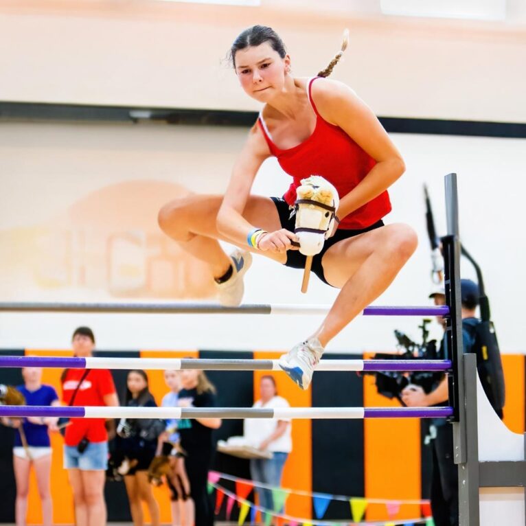 Hobby horsing competition USA