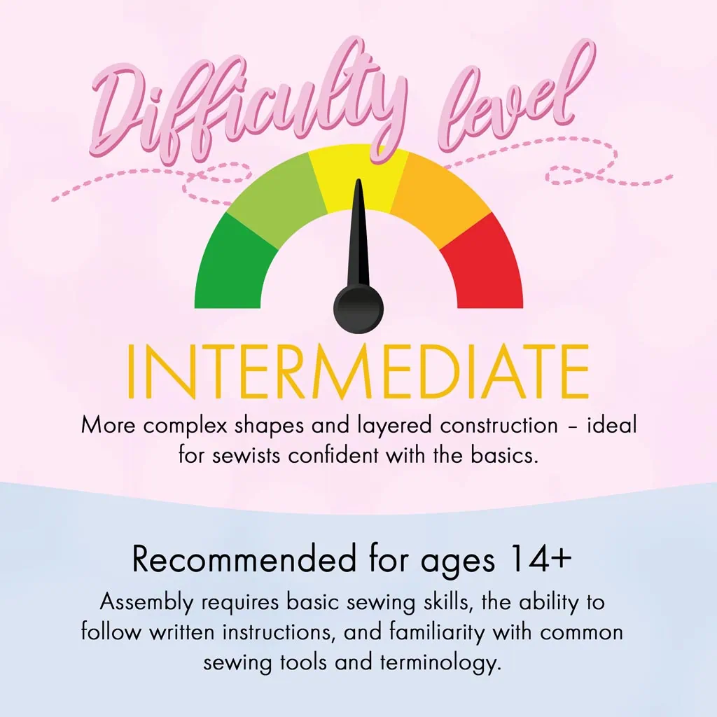 Sewing Pattern difficulty: Intermediate (level 3 of 5)