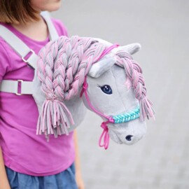 Hobby horse pattern "HOLLY" as buckle-on horse