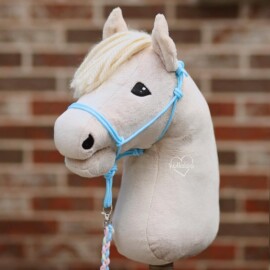 Pastel Hobby Horse rope halter and lead in pastel colors