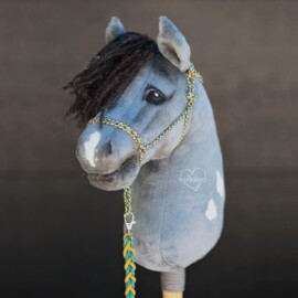 Hobby Horse with rope halte and lead made with our DIY kit