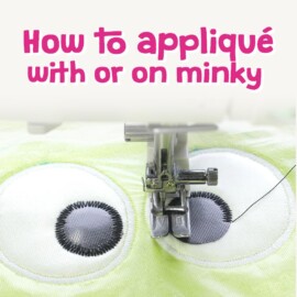 <a href="https://www.kullaloo.ca/supersoft/tips-for-sewing-minky-fabric-short-pile-plush/how-to-applique-on-minky-fabric/" target="_self" rel="noopener">How to appliqué on minky fabric</a> How to applique on minky fabric or with minky fabric