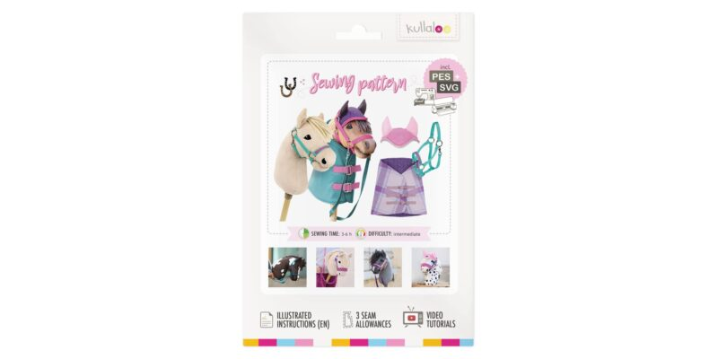 Downloads Paper Pattern "Hobby Horse HOPE + accessories" (embroidery / cutting files)